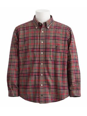 Size XXL Orvis Men’s Vintage Plaid Button Down Flannel‎ Shirt